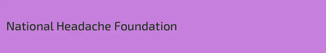 National Headache Foundation